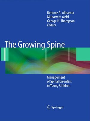 cover image of The Growing Spine